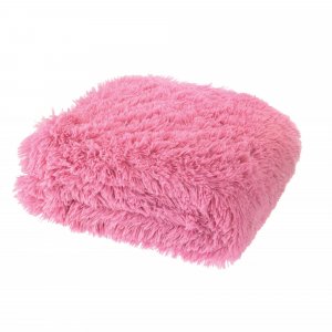 Cuddly Shaggy Manta Rosa Catherine Lansfield