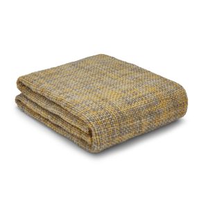 Tonal Weave Manta Amarelo Catherine Lansfield