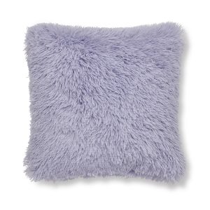 Cuddly Shaggy Capa de Almofada Lilac Catherine Lansfield