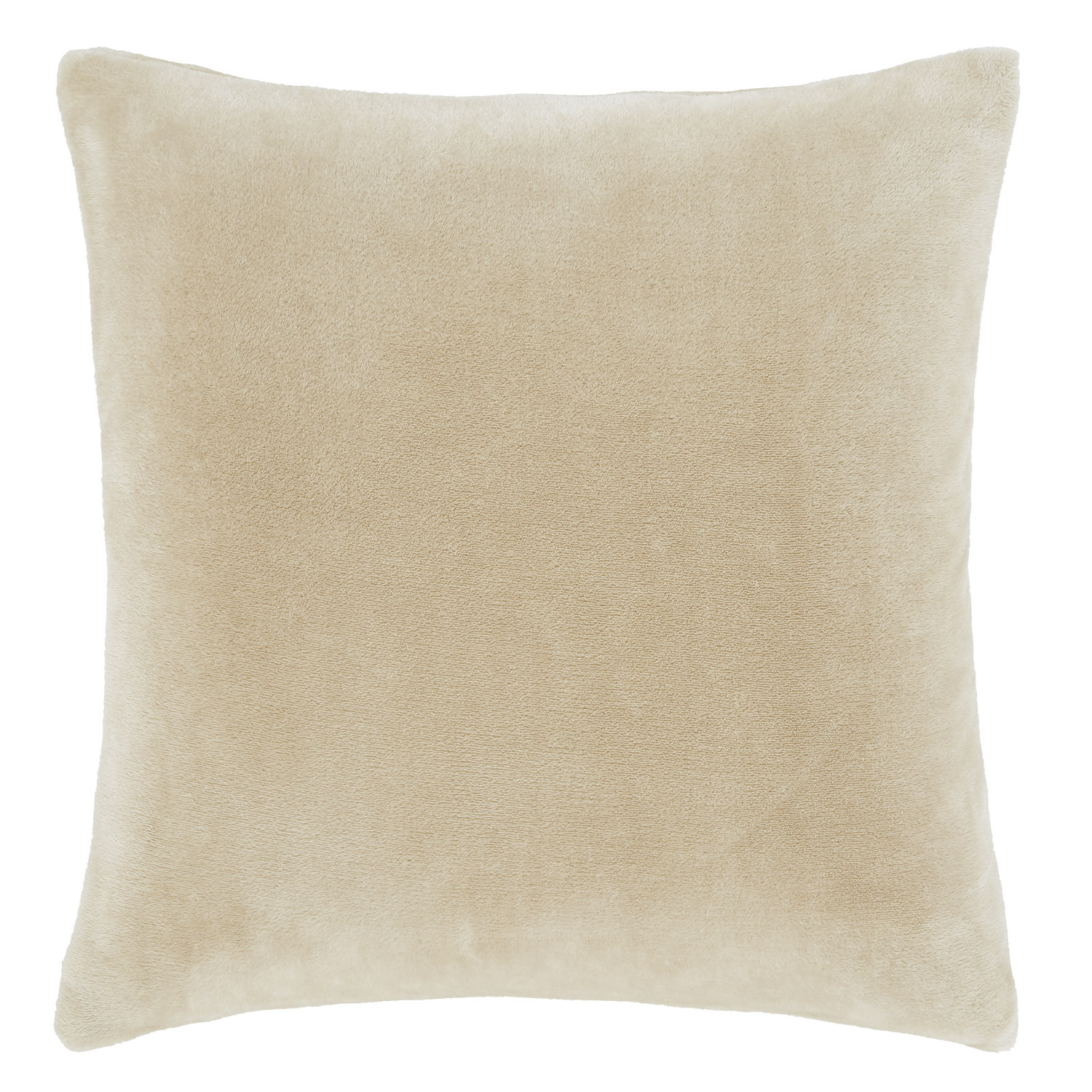 Raschel Velvet Capa de Almofada Natural Catherine Lansfield